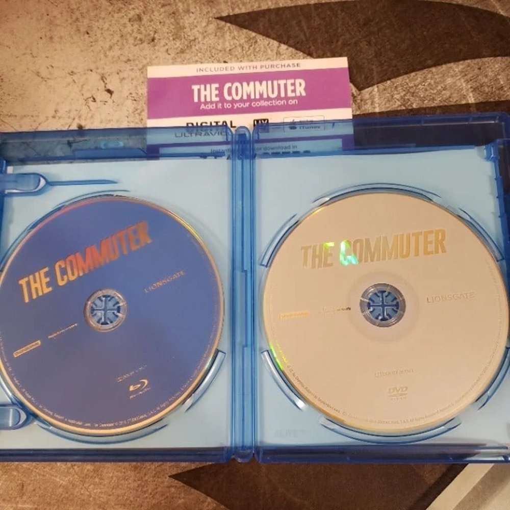 The Commuter (Blu‑ray + DVD, 2018) | Liam Neeson Action Thriller - Picture 5 of 6